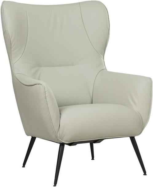 leren moderne oorstoel -  ( leer), Huis en Inrichting, Fauteuils, 75 tot 100 cm, 75 tot 100 cm, Nieuw, Leer, Ophalen of Verzenden