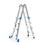 Gebruikte reformladder 4x4 treden, Doe-het-zelf en Verbouw, Ladders en Trappen, Ophalen of Verzenden, Nieuw