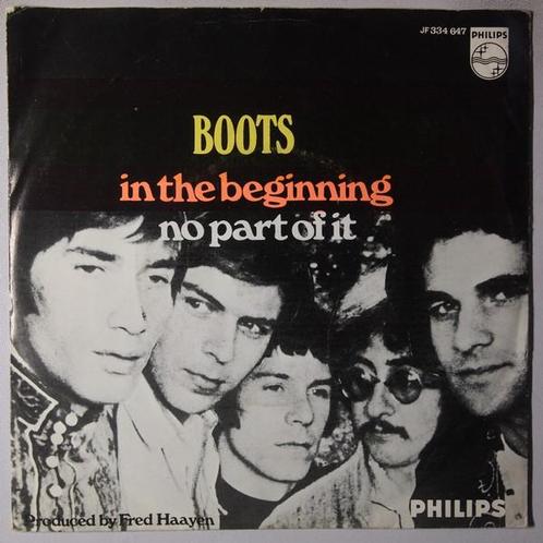 Boots - In the beginning - Single, Cd's en Dvd's, Vinyl Singles, Single, Gebruikt, 7 inch, Pop
