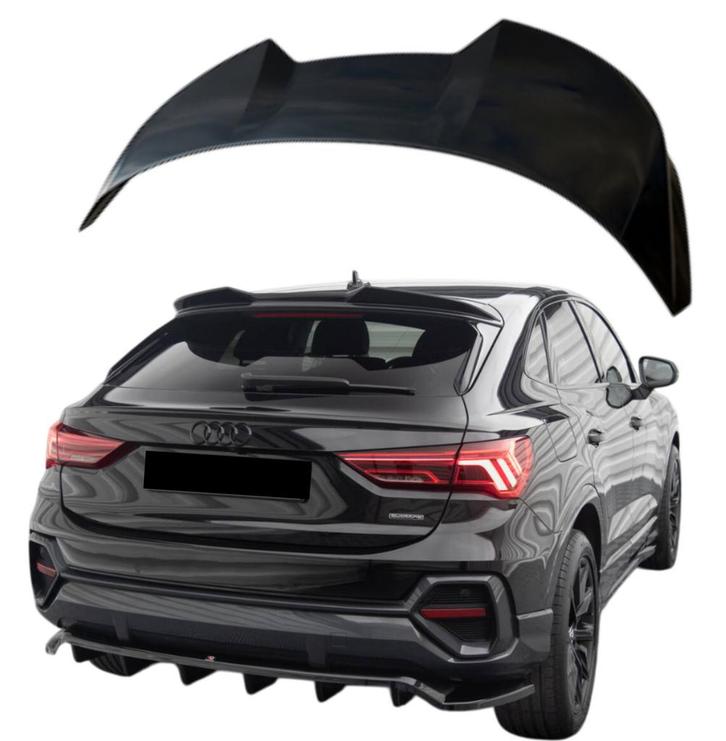 Achterspoiler Add-on | Audi | Q3 2018+ | type F3 | M4-Style, Auto-onderdelen, Carrosserie en Plaatwerk, Nieuw, Audi, Verzenden