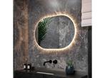 Mirlux Badkamerspiegel - Wandspiegel Ovaal - LED Verlichting, Verzenden, Nieuw