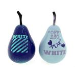 ZizaArt (XXI) - Off White Fruit Art Sculptures (Set of 2)