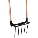 Talen Tools Compost Vork met Opstapje - Ideaal voor Bodem..., Ophalen of Verzenden, Nieuw, Hark