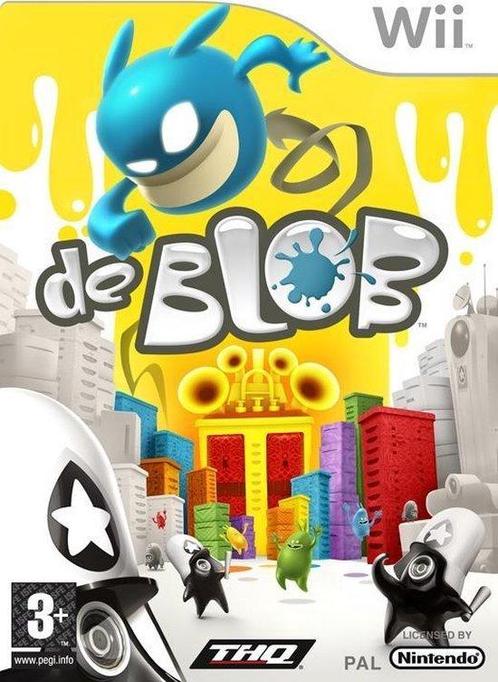 Wii De Blob, Spelcomputers en Games, Games | Nintendo Wii, Zo goed als nieuw, Verzenden