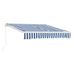 Zonnescherm Bitonto luifel handbediend met knikarm 350x250 c, Tuin en Terras, Zonneschermen, Verzenden, Nieuw