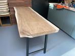 Bureau/ tafel van Suar 201cm bij gem 64cm diep en 6cm dik