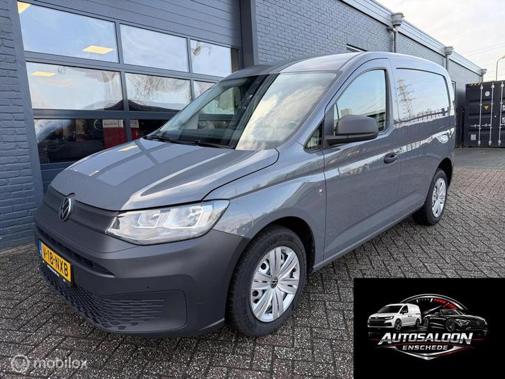 Volkswagen Caddy Cargo 2.0 TDI, Auto's, Bestelauto's, Dealer onderhouden, Lease, Zwart, Automaat, Overige kleuren, Volkswagen
