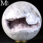 Extreem Kostbare Amethist Bol - Kwarts Geode - Hoogte: 108