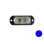 LED flitser 3-voudig ultra flat Blauw, Auto-onderdelen, Verlichting, Ophalen of Verzenden, Nieuw