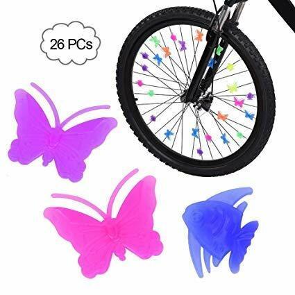 Versier je fiets met deze spaakkralen vlinders en visjes, Fietsen en Brommers, Fietsaccessoires | Overige Fietsaccessoires, Nieuw