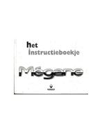 1998 RENAULT MEGANE INSTRUCTIEBOEKJE NEDERLANDS, Auto diversen, Handleidingen en Instructieboekjes