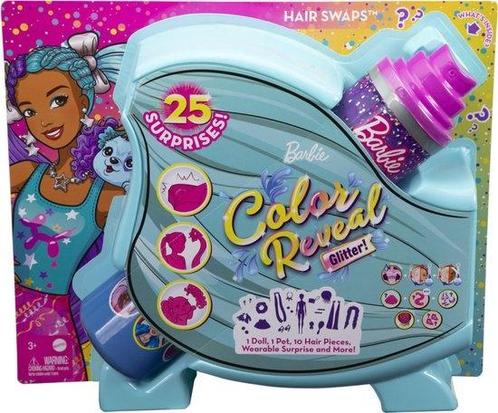 Barbie Color Reveal - Ultimate Reveal Hair Feature 3, Kinderen en Baby's, Speelgoed | Poppen, Ophalen of Verzenden