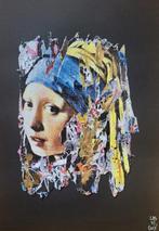 Lasveguix (1986) - Fragment Johannes Vermeer la fille à la, Antiek en Kunst