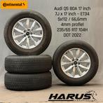 Originele Audi Q5 80A 17inch Velgen Continental Winterbanden, Gebruikt, Banden en Velgen, 17 inch, 235 mm