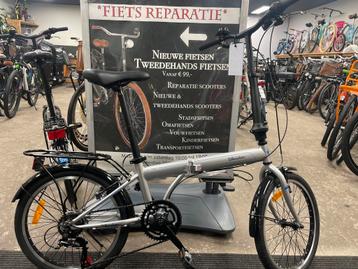 Vouwfiets 20inch 6 speed zo goed als nieuw goedkoop beschikbaar voor biedingen