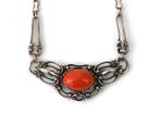 Een zilveren collier met bloedkoraal, Fons Reggers, Gebruikt