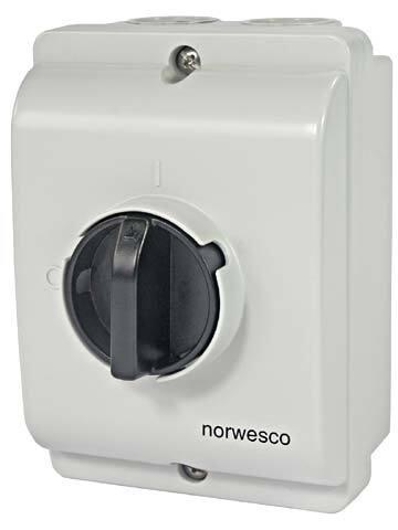 Norwesco Eswpx 416 Industriële Draaischakelaar 16A 4P Ip65 -, Doe-het-zelf en Verbouw, Elektra en Kabels, Overige typen, Nieuw