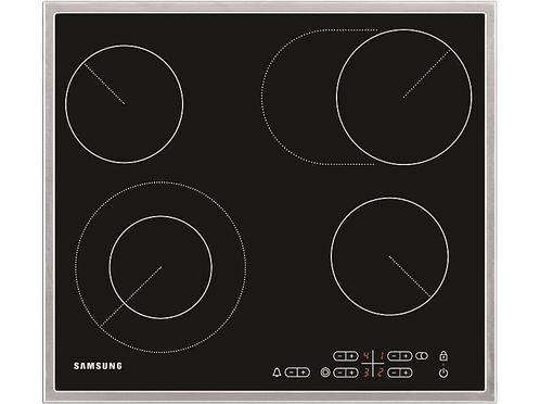 Samsung - Keramische Kookplaat - Zwart, Witgoed en Apparatuur, Kookplaten, Keramisch, Nieuw, 4 kookzones, Verzenden
