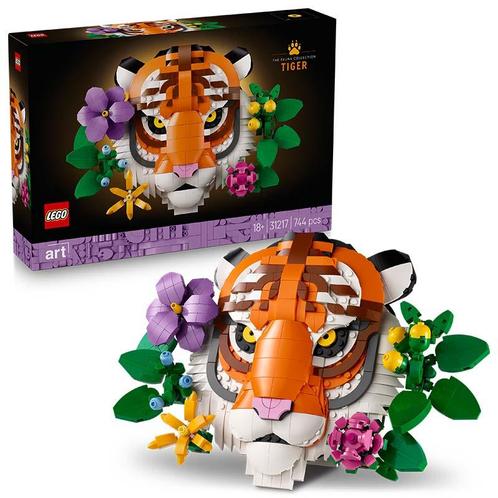 LEGO ART - The Fauna Collection - Tiger 31217, Kinderen en Baby's, Speelgoed | Duplo en Lego, Ophalen of Verzenden