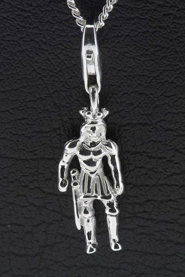 Zilveren Middeleeuwse prins hanger en/of bedel, Sieraden, Tassen en Uiterlijk, Bedels, Verzenden
