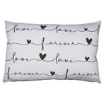 hartje kussen forever love 40x60cm*, Verzenden, Nieuw