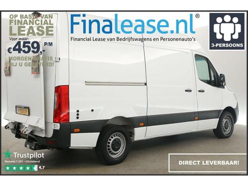 Mercedes-Benz Sprinter 314 2.2 CDI L2H2 143PK Camera €462pm, Auto's, Bestelauto's, Lease, Handgeschakeld, Diesel, Wit, Mercedes-Benz