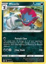 weavile swsh246 Sword&Shields Promo,s, Hobby en Vrije tijd, Verzamelkaartspellen | Pokémon, Ophalen of Verzenden, Nieuw, Losse kaart