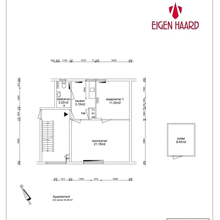 Tweekamerappartement met woningruil in centrum, Huizen en Kamers, Huizen te huur, Direct bij eigenaar, Amsterdam, Appartement