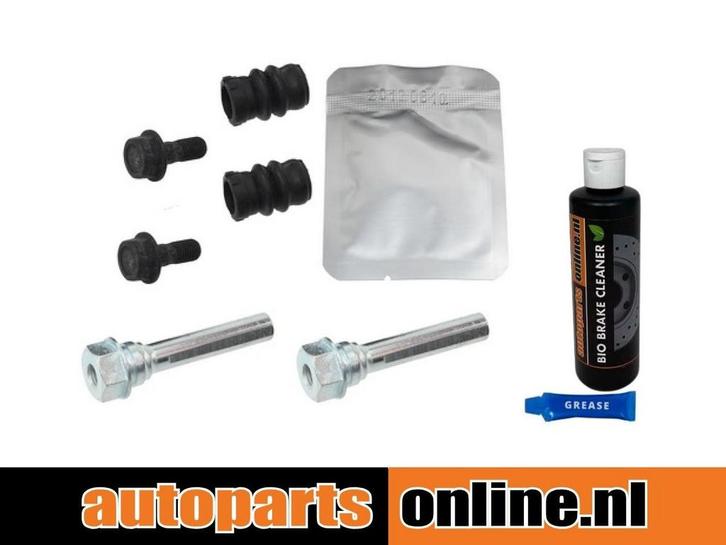 Remklauw reparatie set geleidebussen Mitsubishi L200 voorzij, Auto-onderdelen, Besturing, Nieuw, Mitsubishi, Verzenden
