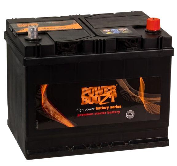 Powerboozt Premium Start accu | PB.568.404 | 12V 68Ah, Auto-onderdelen, Accu's en Toebehoren, Ophalen of Verzenden