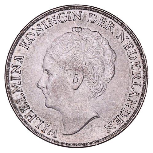 1 Gulden 1943D Wilhelmina Pr, Postzegels en Munten, Munten | Nederland, Verzenden