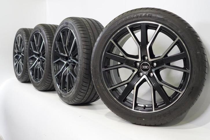 Audi A8 4N 20 inch velgen + Zomerbanden Goodyear Origineel N, Auto-onderdelen, Banden en Velgen, Velg(en), Gebruikt, 20 inch, Winterbanden