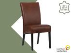 Leren eetkamerstoel Just - Granada Cognac (donkercognac) -, Huis en Inrichting, Stoelen, Overige kleuren, Bohemian, Eigentijds, Klassiek, Retro, Romantisch, Scandinavisch