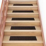 vidaXL Trapmatten zelfklevend 30 st 76x20 cm rechthoekig, Doe-het-zelf en Verbouw, Ladders en Trappen, Verzenden, Nieuw
