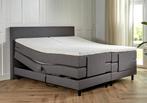 ACTIE! Elektrische boxspring Verona 160 200 Antraciet, Huis en Inrichting, Slaapkamer | Boxsprings, Verzenden, 200 cm, 160 cm