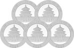 5 Troy Ounce - Zilver .999 - Panda 2025 - 155,5 gram - fine