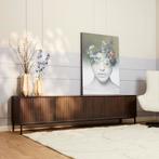 Tv meubel Madison Walnoot | 210 cm, Nieuw, Ophalen of Verzenden