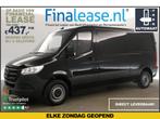 Mercedes-Benz Sprinter 314 2.2 CDI L2H1 143PK AUT Cam €437pm, Auto's, Automaat, Zwart, Mercedes-Benz, Diesel