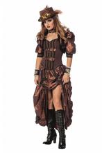 Steampunk outfit dames luxe, Ophalen of Verzenden, Nieuw