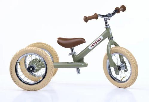 Trybike Steel Vintage Green 3 wieler (Merken, Loopfietsen), Kinderen en Baby's, Speelgoed | Buiten | Voertuigen en Loopfietsen
