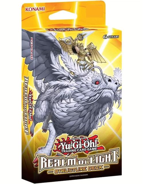 Yu-Gi-Oh! - Structure Deck Realm Of Light (Reprint) | Konami, Hobby en Vrije tijd, Verzamelkaartspellen | Yu-gi-Oh!, Nieuw, Verzenden