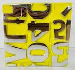 Karl Lagasse - GOD BLESS JAUNE - Vendu sans prix de réserve.