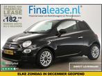 Fiat 500 0.9 TwinAir Turbo Marge Airco Cruise LMV €182pm, Auto's, Overige carrosserieën, Zwart, Handgeschakeld, Nieuw