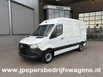 Zakelijke Lease |  Mercedes-Benz Sprinter 317 CDI L2 H2 Trek, Auto's, Stof, Gebruikt, Wit, Mercedes-Benz