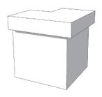 Toonbank U-Frame Thick C-PUH-007, Zakelijke goederen, Kantoor en Winkelinrichting | Kantoormeubilair en Inrichting, Nieuw in verpakking