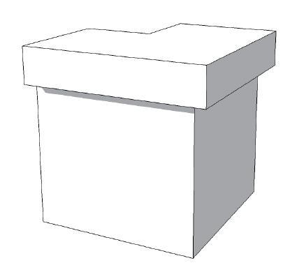 Toonbank U-Frame Thick C-PUH-007, Zakelijke goederen, Kantoor en Winkelinrichting | Kantoormeubilair en Inrichting