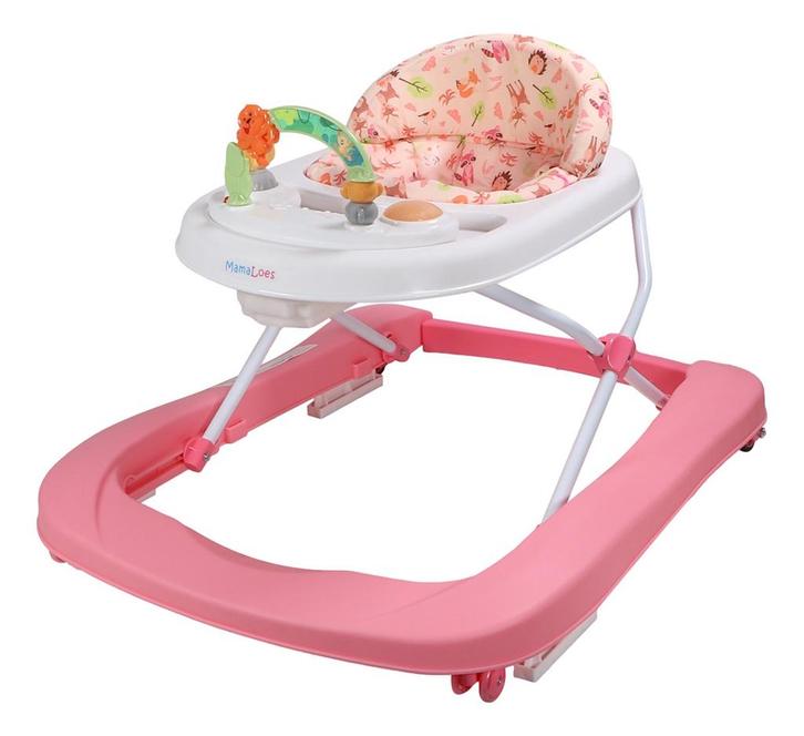 MamaLoes Evi Roze Loopstoel, Kinderen en Baby's, Speelgoed | Buiten | Voertuigen en Loopfietsen, Nieuw, Verzenden