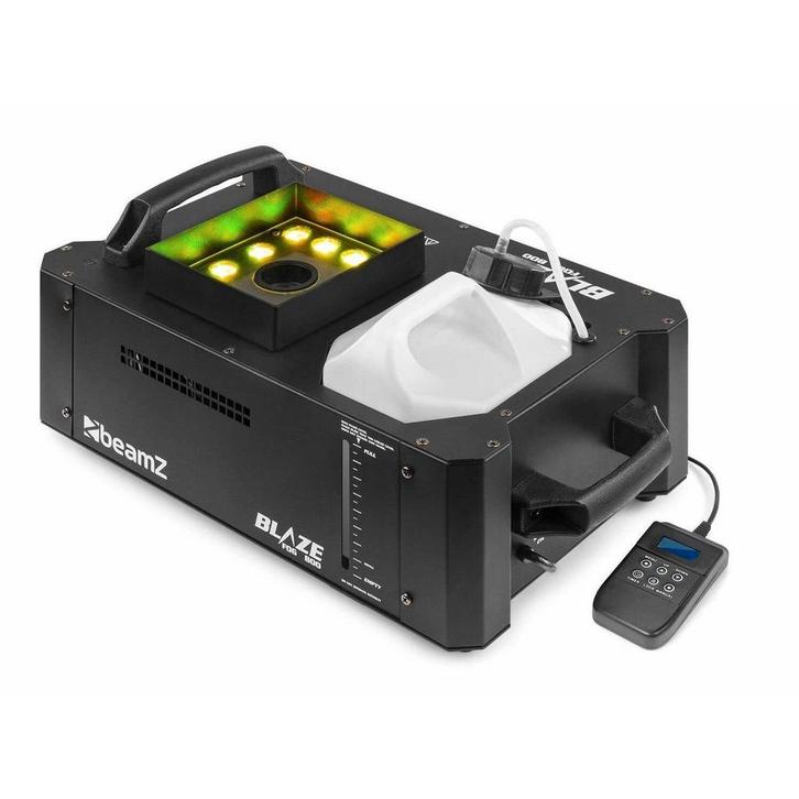 Retourdeal - BeamZ rookmachine BLAZE800 - Horizontale en ver, Muziek en Instrumenten, Licht en Laser, Rookmachine, Zo goed als nieuw
