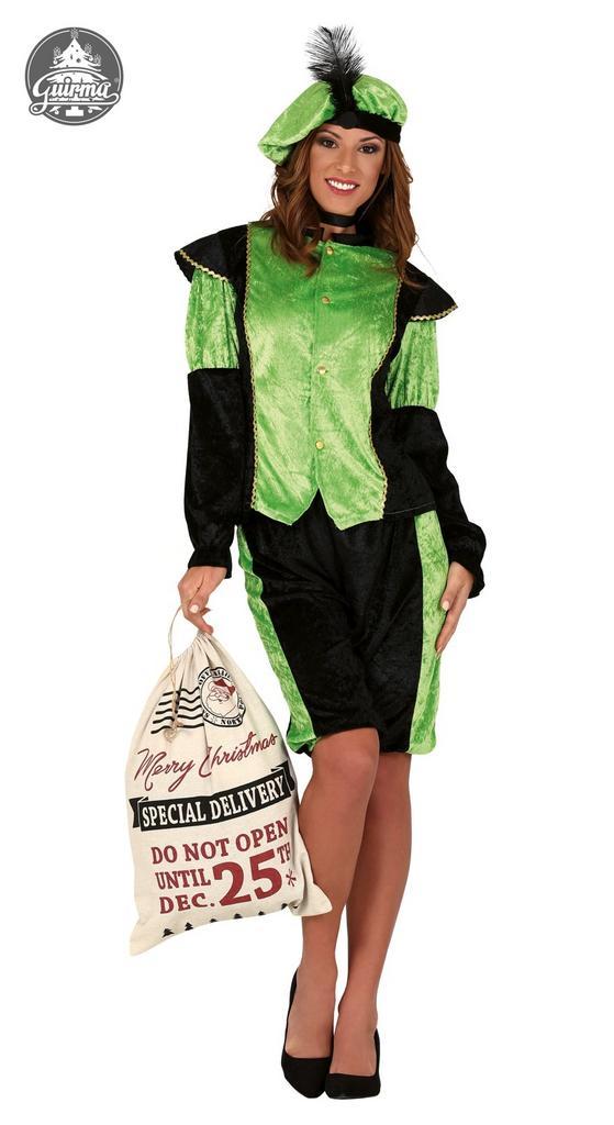 Dames pietenpak groen, Kleding | Dames, Carnavalskleding en Feestkleding, Nieuw, Ophalen of Verzenden