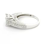 Verlovingsring - 14 karaat Witgoud - 1.61ct. tw. Diamant